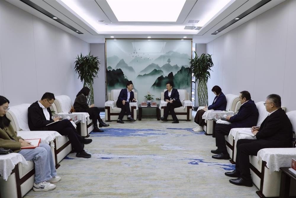 政企联动，共谋发展新路径！ 济南市商务局一行到产发集团座谈交流